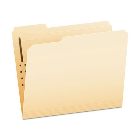 Tops Business Forms Pendaflex, MANILA FOLDERS WITH ONE FASTENER, 1/3-CUT TABS, LETTER SIZE, 50PK FM210